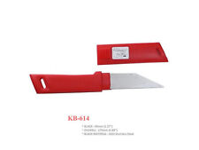 Kanetsune Seki Japan KB-614 420J Stainless Steel 40mm Red Kiridashi Knife picture