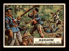 1962 Topps Civil War News #27 Massacre   VGEX X3103965 picture