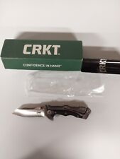 CRKT 5190 Graphite Glenn Klecker Knife NIB Discontinued RARE picture