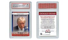 DONALD TRUMP 45th President MAGA Official MUGSHOT Photo Trading Card GEM-MINT 10 picture
