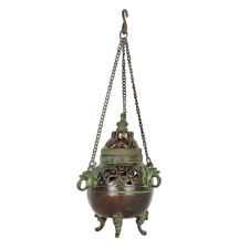 Traditional Brass Antique Finish Hanging Incense Burner Assotred Color picture