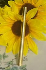 VINTAGE COLLECTIBLE MAYBELLINE PURPLE EYE COLOR SHADOW GOLD METAL TUBE USA  NEW picture