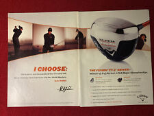 Golfer Phil Mickelson for Callaway Big Bertha 2006 Print Ad- Great To Frame picture