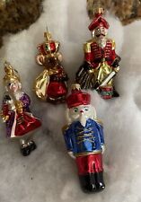 lot of 4 christmas ornament picture