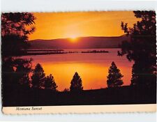 Postcard Montana Sunset USA picture