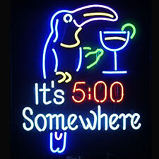 It's 5:00 Somewhere Beer Neon Signs For Beer Bar Pub Club Party Store Room Decor picture