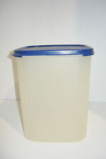 Tupperware 1622 Modular Mates Canister Square  Container Blue Lid 1623 picture