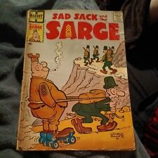 SAD SACK AND THE SARGE #1 SEPT 1957 HARVEY COMICS silver age cartoon  picture