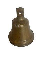 Vintage Solid Brass Doorbell 3” Hanging Entry Wall Decor picture
