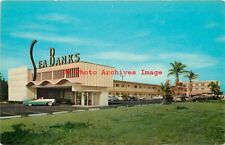 FL, Hallandale, Florida, Sea Banks Resort Motel, Exterior, Curteich No 8CK1846 picture