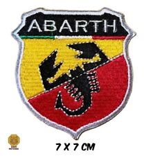ABARTH Racing Car Brand Logo Embroidered Iron on Patch Sew On Badge picture