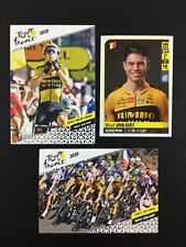 2020 Wout Van Aert Rookie RC Card + Panini Tour De France Sticker picture