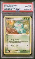 2004 POKEMON EX FIRE RED & LEAF GREEN 54/112 BULBASAUR PSA 10 picture