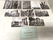 Egypt Vintage Postcards Luxor Lehnert & Landrock 10 Photo Post Cards Lot Unused picture