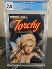 TORCHY SUMMER FUN SPECIAL #1 CGC 9.6 GRADED INNOVATION 1992 OLIVIA COVER ART picture