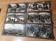Vintage Stereograph Cards (6) Various, NY, Canada and Hungary picture