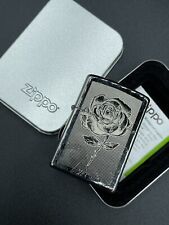 Zippo lighter ‘150 BS Rose’ Silver  picture