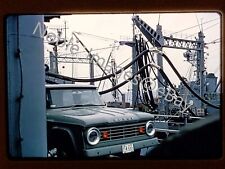 1967 USS Galveston Fuel Lines 67 Dodge Sweptline Mediterranean Kodachrome Slide picture