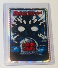 Vintage UNUSED Friday The 13th Jason Lives Horror Movie Vending Machine Sticker picture