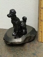 Vintage Hand Carved Pa Coal Poodle picture