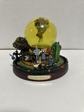 The Bradford Exchange The Land of OZ Motion & Musical Glitter Globe “Read” picture