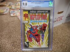 Spitfire and the Troubleshooters 1 cgc 9.8 Marvel 1986 WHITE pgs NM MINT New Uni picture
