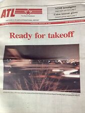 Atlanta GA Airport Newspaper 1996 ATL Ads Delta L-1011 East Point picture