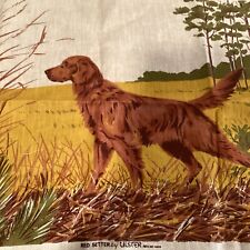 VINTAGE RED SETTER BY ULSTER REG NO 4846 ALL PURE LINEN picture