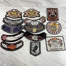 Vintage Harley-Davidson 2000’s 03-09 Owners Group HOG Patches + Extras USMC POW picture