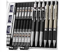 6PCS Art Mechanical Pencils Set, 3PCS Metal Drafting Pencil 0.5 Mm,0.7 Mm,0.9Mm picture