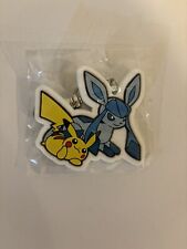 Glaceon and Pikachu Keychain Pokemon Holiday Calendar PROMO 2023 Factory Sealed picture