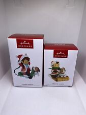Hallmark Keepsake 2022 And 2023 Ornaments - YOUNG SANTA #1 and #2 in Series NEW picture