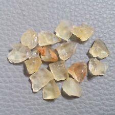 Amazing Yellow Scapolite Rough 15 Pcs 9-13 MM Yellow Scapolite Loose Gemstone picture