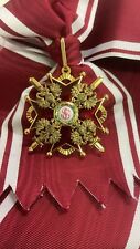 Russian Imperial Order of St. Stanislaus 1st Class with swords and sash picture