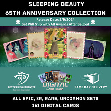 Topps Disney Collect Sleeping Beauty 65th Anniversary - ALL EPIC SR R UC Sets picture