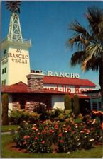 1950s LAS VEGAS Nevada Postcard EL RANCHO VEGAS HOTEL Garden View - Unused picture