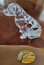 Waterford Crystal Adult LABRADOR Retriever Dog Paperweight Figurine 4.5