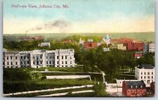 Jefferson City Missouri~Birdseye View Overlooking City~c1910 Postcard picture