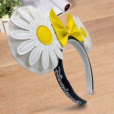 US DisneyPark Loungefly Yellow Daisy White Chrysanthemum Headband Minnie Ears picture