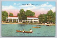 Postcard Hotel Oakwood Lake Wawasee Indiana picture