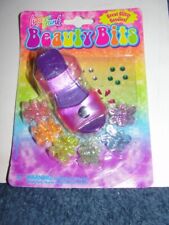 Vintage Lisa Frank Beauty Bits. Shoe Keychain, Body Stickers, 6 Alligator Clips picture