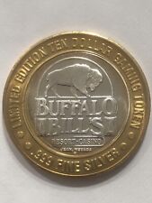 Buffalo Bills- Medicine Crow-Limited Edition TEN DOLLAR .999 SILVER Coin Token picture