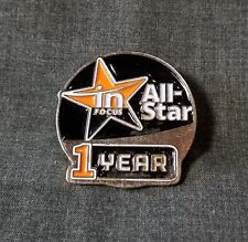 LMH Pinback Pin IN FOCUS ALL STAR 1 Year Shrink Safety InFocus HOME DEPOT Employ picture