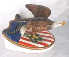 Vintage Ceramic Eagle Bank Promotion From Northeastern National Bank 1980's picture