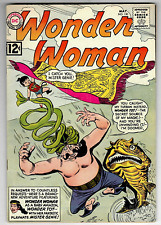 Wonder Woman # 130 (6.0) D.C. 5/1962 Superman, Angel Man App. Silver-Age 12c  🚖 picture