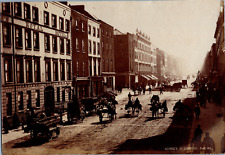 Ireland, Limerick, St-George's Street, Vintage Print, circa 1880 Vintage Vintage Print picture