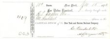 New York & Harlem Railroad Co. Transfer Signed by Attorney for Commodore Corneli picture