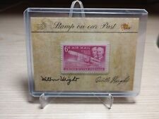 2018 Pieces Of The Past Wright Brothers Stamp On Our Past #SP-19 Vintage Stamp picture