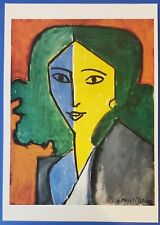 Postcard Potrait of Lydia Delectorskaya Henri Matisse 1994 Benedikt Taschen picture