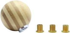 Universal Bamboo Shift Knob Gear Shifter Knobs Bamboo Round Ball Shifter picture